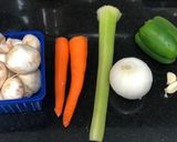A picture of step 1 of Healthy Mince Wraps.