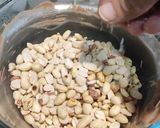 A picture of step 2 of Chocolate Peanut Chikki.