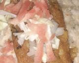 A picture of step 8 of Veg frankie roll.