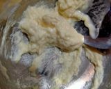 A picture of step 3 of Rotli cigars using leftover farsan after Diwali.