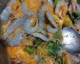 Foto langkah ke 4 dari resep Pepes Tahu Udang Pedas Kemangi.