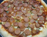 Foto langkah ke 13 dari resep Pizza Sosis Teflon.