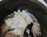 Foto langkah ke 3 dari resep Nasi bakar cumi asin pete.