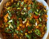 Leftover rice patra(colocasia) recipe step 2 photo