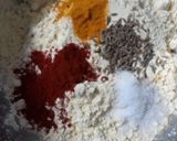 A picture of step 2 of Veg omelette.