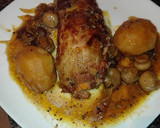 Foto del paso 4 de la receta: Muslo de pollo relleno de paté de pato beicon queso chedar y jamón York en la olla GM f