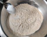A picture of step 1 of Bhakri (Gujarati Flatbread).