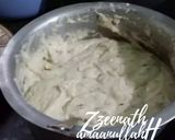 A picture of step 1 of Medu Vadas.