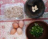 Foto langkah ke 1 dari resep Telur Dadar Rebon Enak Banget.