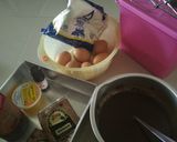 Foto langkah ke 1 dari resep Brownies kukus.