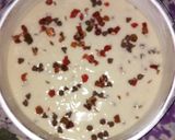 A picture of step 4 of Eggless Tutti Frutti Choco Chips Cake.