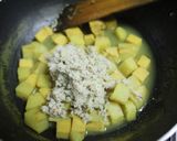 A picture of step 3 of Kalan - Kerala Style.