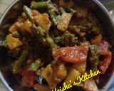 A picture of step 4 of Green bean sabzi.
