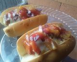 Foto del paso 9 de la receta: Perritos🥕 calientes🌭 hawaianos🍍