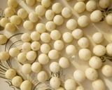 A picture of step 3 of Gullisuwa (milk balls).