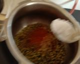 A picture of step 5 of Green pulse salad.