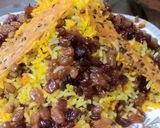 عکس مرحله 9 از دستور عدس پلو با کشمش
