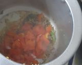 A picture of step 3 of Beetroot masala Daliya.