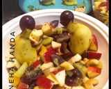 A picture of step 5 of Roasted cashew fruit macedonia salad.