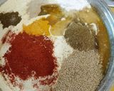 A picture of step 2 of Chakli or murku.