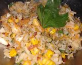 Foto del paso 1 de la receta: Ensalada caliente arroz primavera
