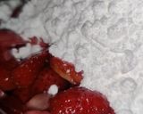 صورة لخطوة 4 من وصفة كيكة الفراوله🍓🍓 الهشة (بالجليز)