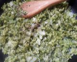Foto del paso 9 de la receta: Cena saludable: lasaña de Avena, queso, brócoli, SIN HORNO