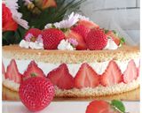 Une image de l'étape 9 de Fraisier rustique.