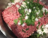 A picture of step 2 of Shepherds Pie P-lo Style.