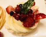 Pas rețetă Mini Pavlova/Tort Pavlova 3 fotografie