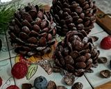 Foto del passaggio 9 della ricetta PIGNE AL CIOCCOLATO E CEREALI 🌲