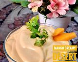 A picture of step 5 of Mango creamy dessert.