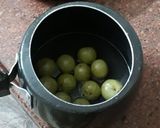 A picture of step 1 of Amla Gatagat.