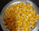A picture of step 1 of Crispy Korean Style Corn Fritters With Hot & Sour Dipping Sauce.