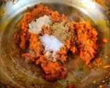A picture of step 12 of Kathal Masala.