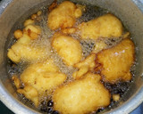 A picture of step 4 of Akara (Bean Cake) with Akamu (Pap).