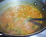 A picture of step 5 of Chana curry.