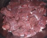 A picture of step 3 of Beef Haleem.