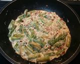 Foto del paso 2 de la receta Ensalada cremosa de arroz, con espárragos y jamón