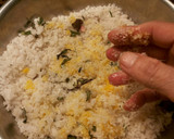 Foto del paso 9 de la receta: Pargos a la sal con aromas de te verde rosas, romero y manzanilla flor