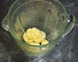 Foto langkah ke 3 dari resep Jus Buah Naga Pisang.