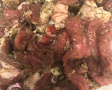 Foto del paso 1 de la receta: 195. Espetada de Madeira con bolo do caco y manteiga de salsa de alho (principal carne)