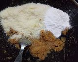 A picture of step 3 of Coconut Malai laddu.