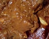 A picture of step 3 of Chicken Qorma.