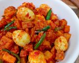 Foto langkah ke 5 dari resep Sambal Goreng Tempe Telur Puyuh.
