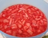 A picture of step 1 of Chunky water melon 🍉drink.
