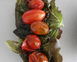 Foto del paso 8 de la receta: Bocadillo de olivada, pimientos fritos y cherrys caramelizados