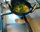 A picture of step 5 of Spinach Dhoklas.