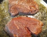 A picture of step 3 of Iron Skillet Steaks.