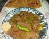 A picture of step 2 of Koila Shimla Mutton Kardahi.